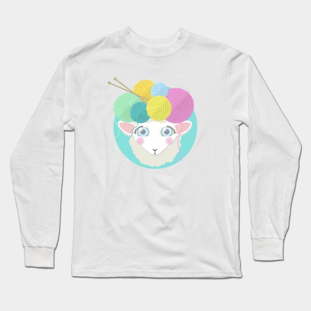 Sheepish Long Sleeve T-Shirt by rickyk